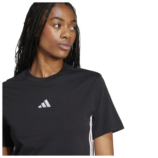 Adidas Γυναικεία κοντομάνικη μπλούζα Essentials 3-Stripes Cotton Tee Adidas Γυναικεία κοντομάνικη μπλούζα Essentials 3-Stripes Cotton Tee